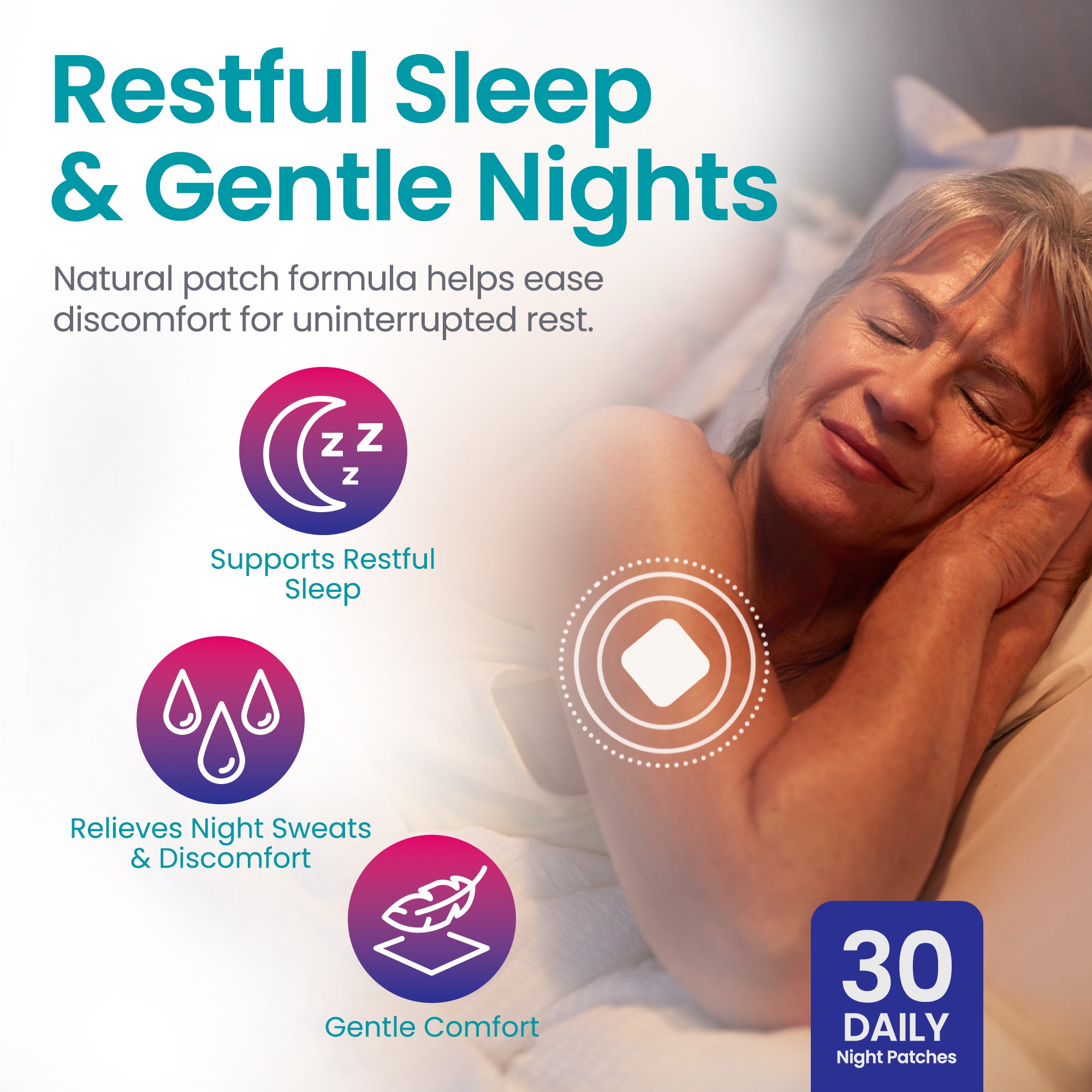 Menopause Night Relief Patch