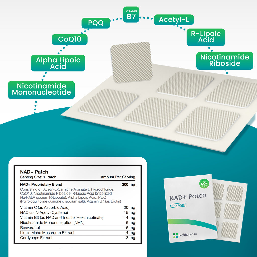 NAD+ Patch | Youthful Vitality & Cellular Energy