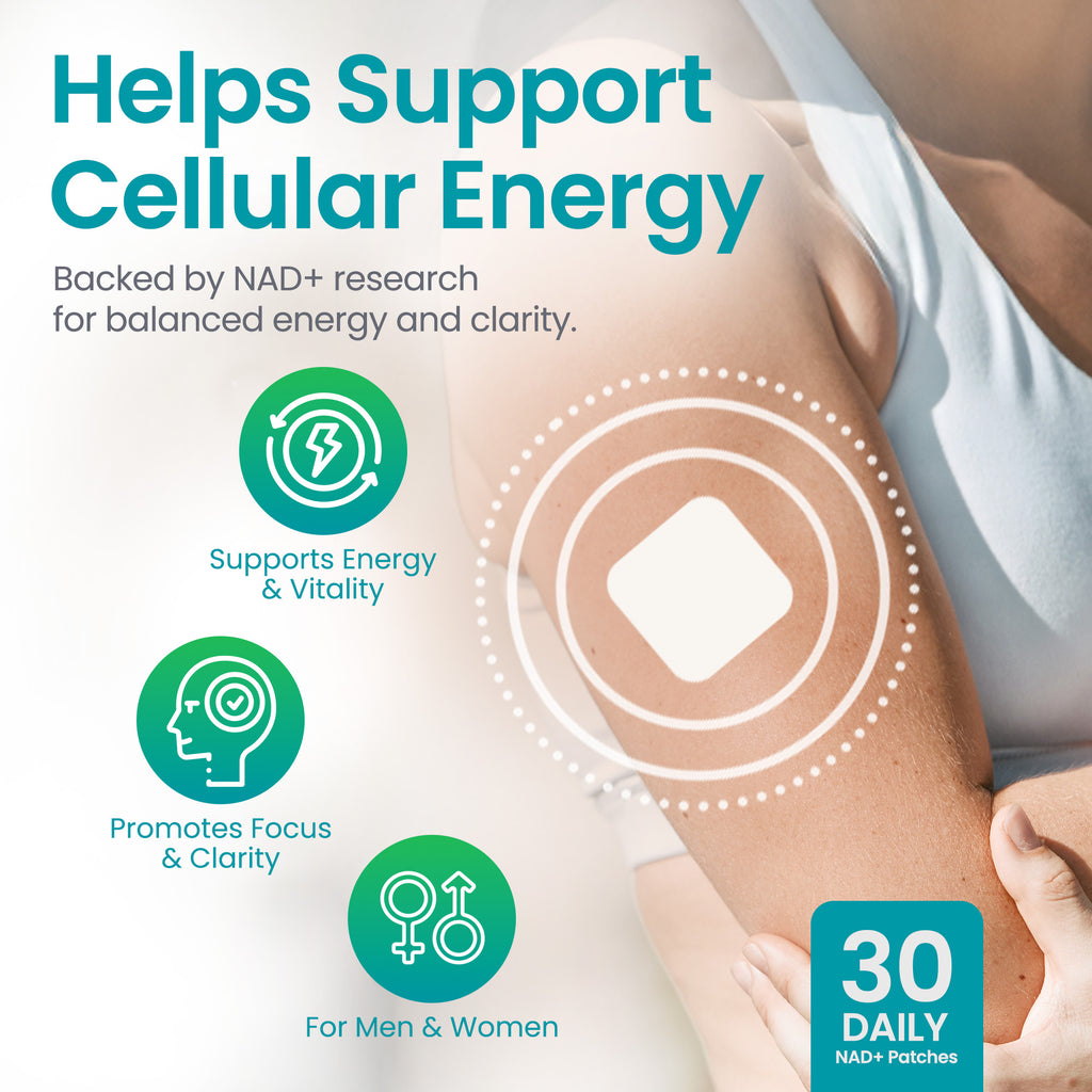 NAD+ Patch | Youthful Vitality & Cellular Energy